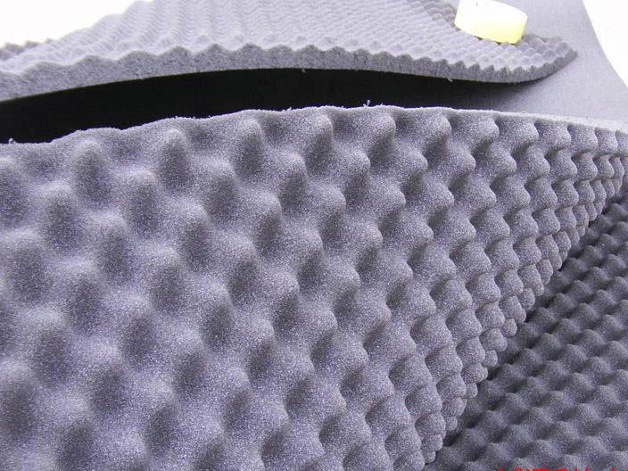 PU Foam Rubber-Plastic Sound-Absorbing Cotton with Back Rubber