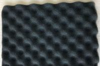 Sound absorbing pu sponge acoustic wave foam self adhesive sound insulation sound proof wave sponge