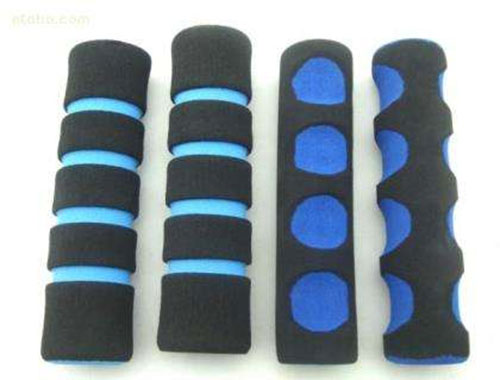 NBR rubber foam handle strip Custom density foam tube/Foam Handle/Handle strips for insulation/protection