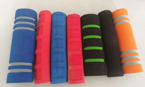 Foam Handle Grip / Finger Shape Handle / 2 Color Handle Foam