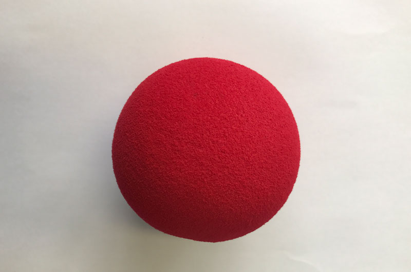 EVA soft sponge foam ball rubber foaming bouncy balls bullet balls