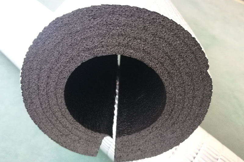 Thermal insulation material round XPE foam tube