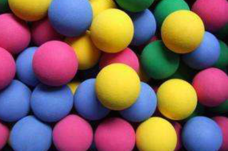 High Quality Colorful EVA Foam Balls Bouncy Rubber Ball