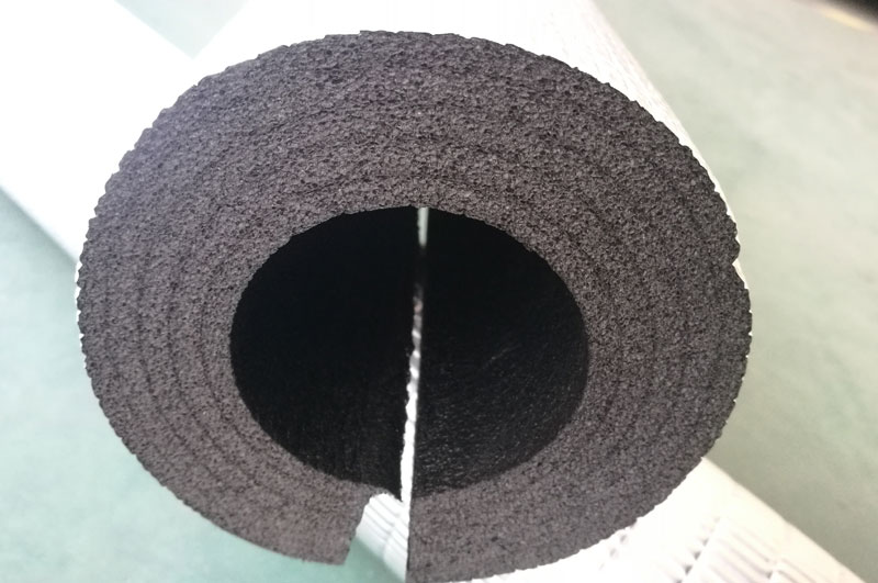 xpe foam tube for heat insulation/protection with aluminum foil